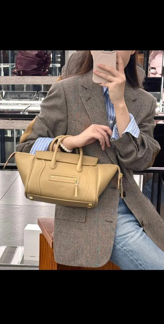 Celine Trapeze Small Top-Handle Bag D57018537 — view 9