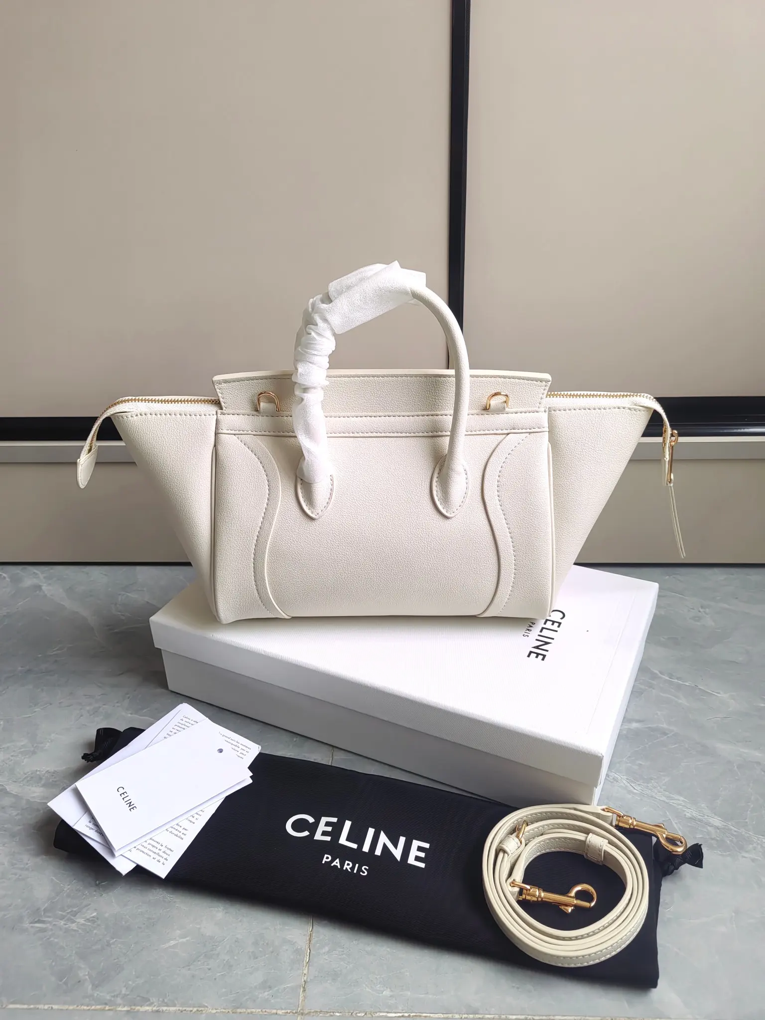 Celine Nano Luggage Handbag D57018540 — view 2