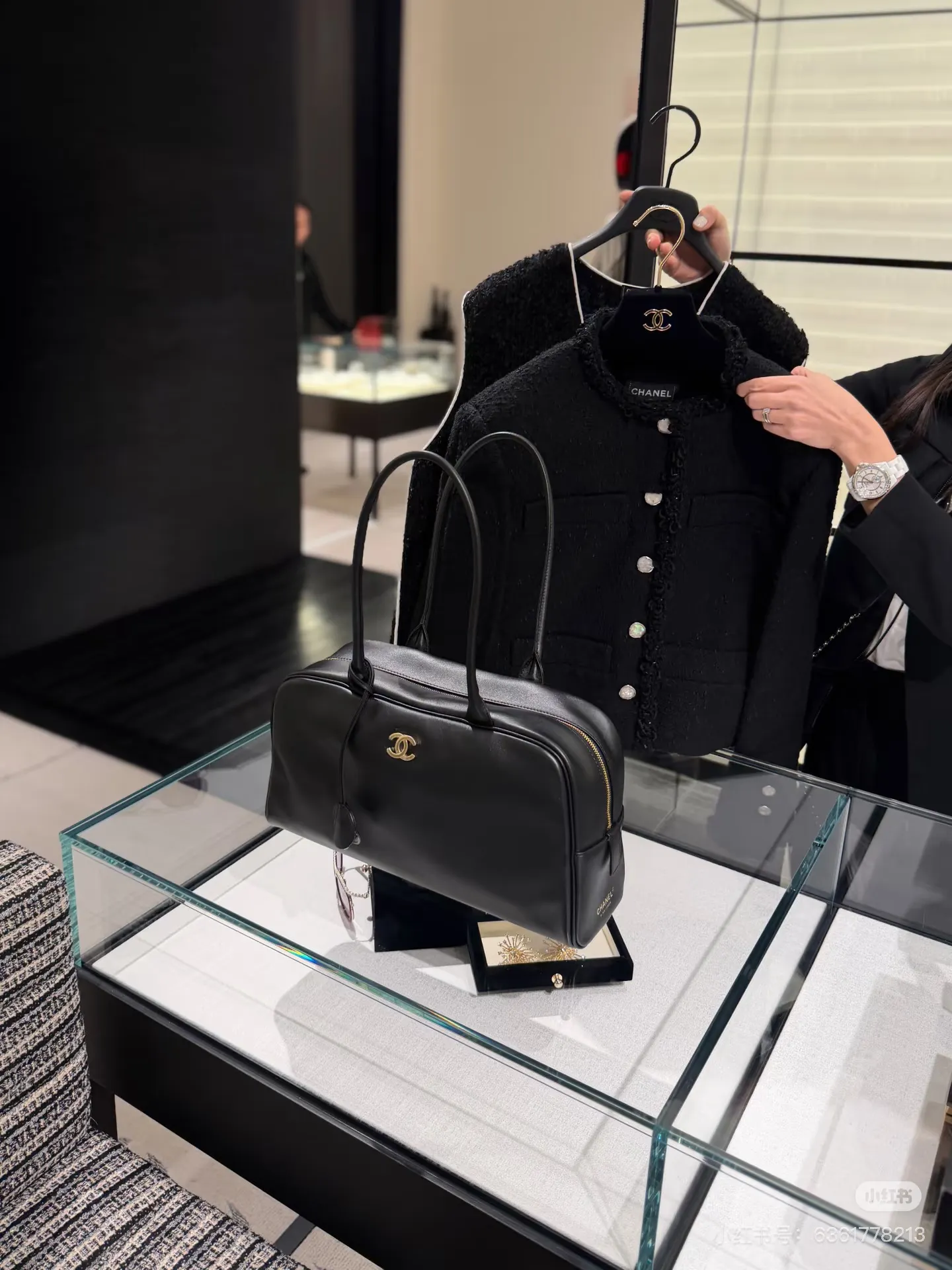 Chanel 26S Bowling Bag D53018482 — view 3
