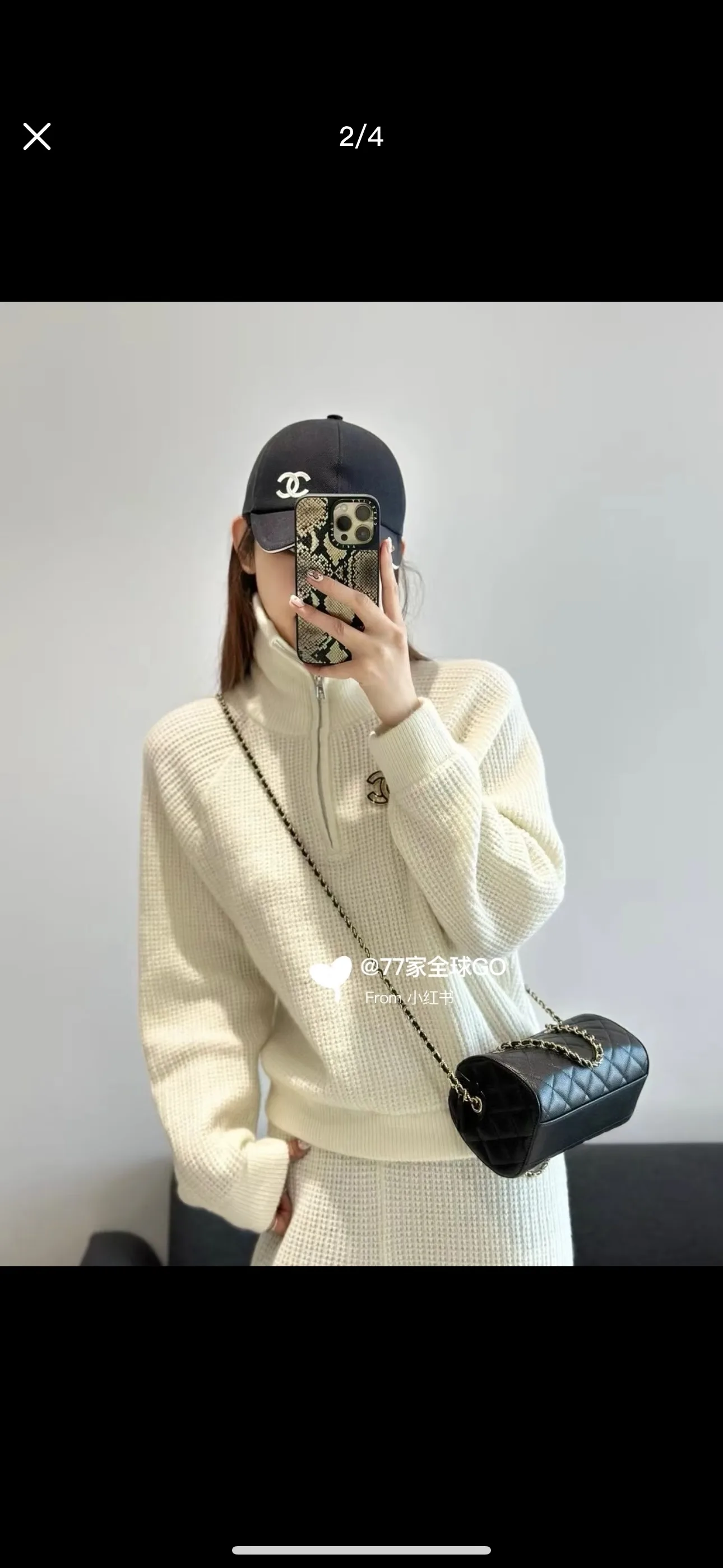 Chanel 25P Quilted Bowling Bag D43018453