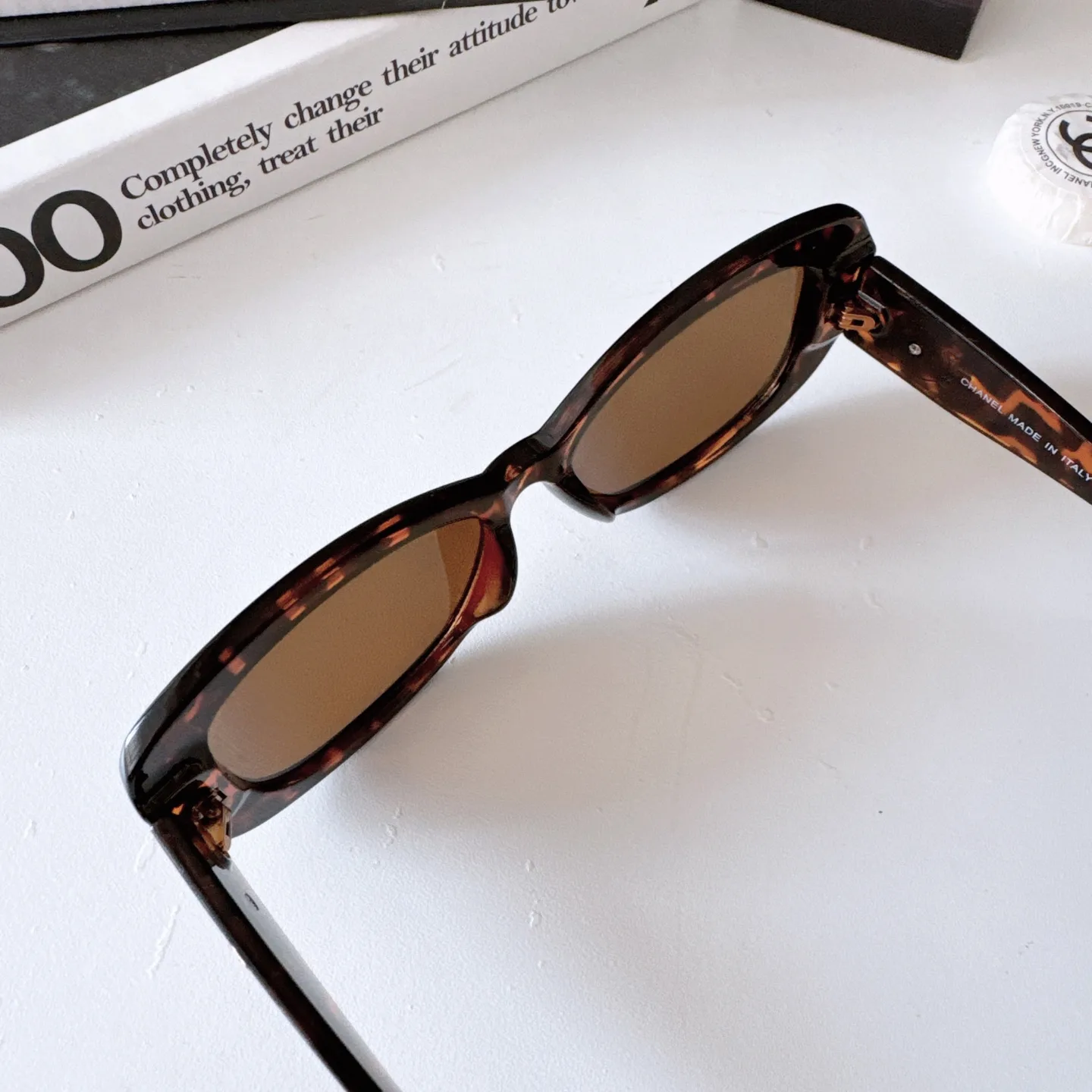 Chanel Double Logo Embellished Sunglasses D20017776 — view 2
