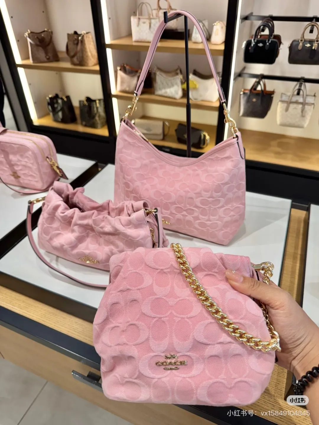 Faye Mini Drawstring Bucket Bag D27518119 — view 4