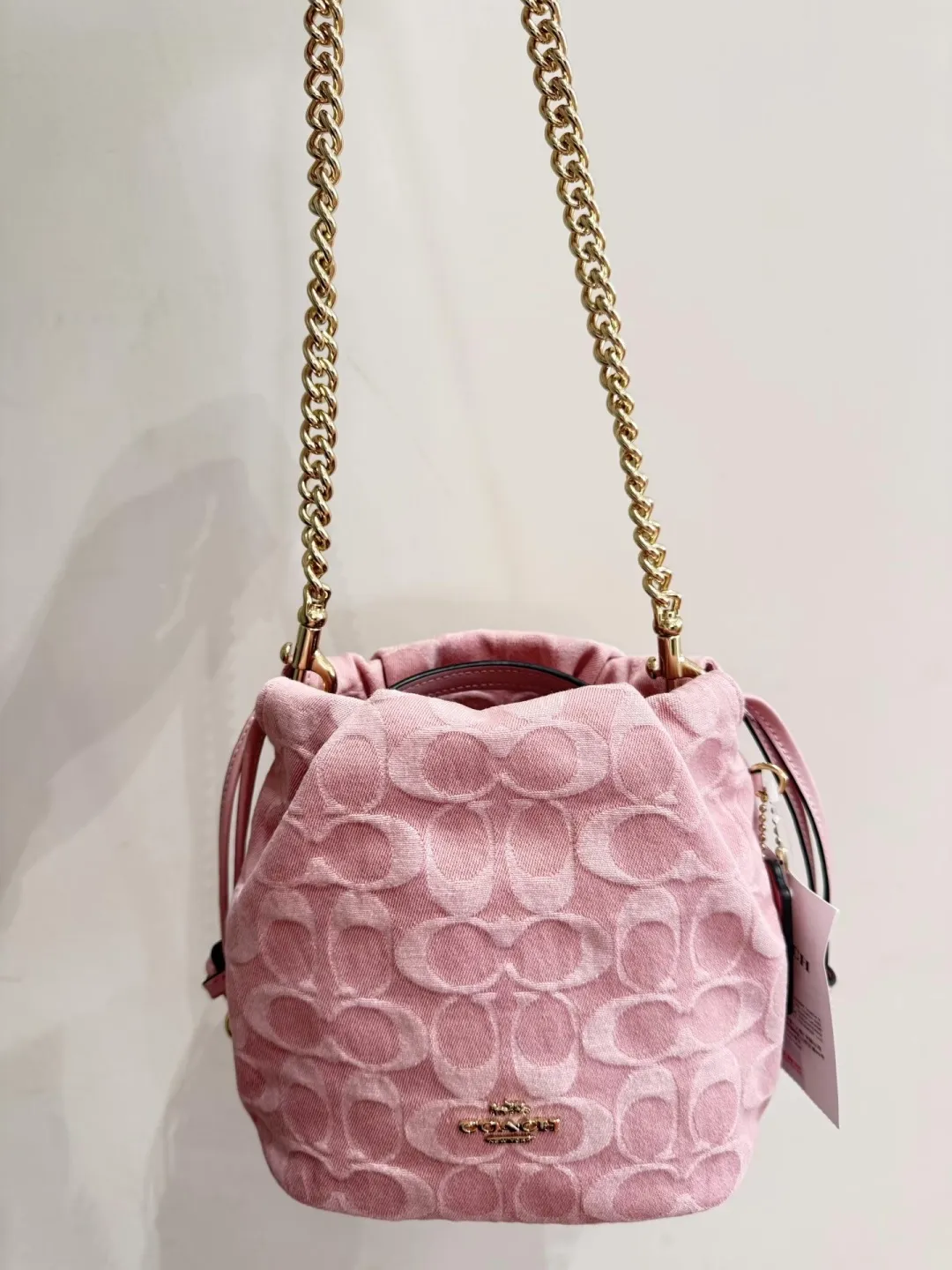Faye Mini Drawstring Bucket Bag D27518119 — view 6