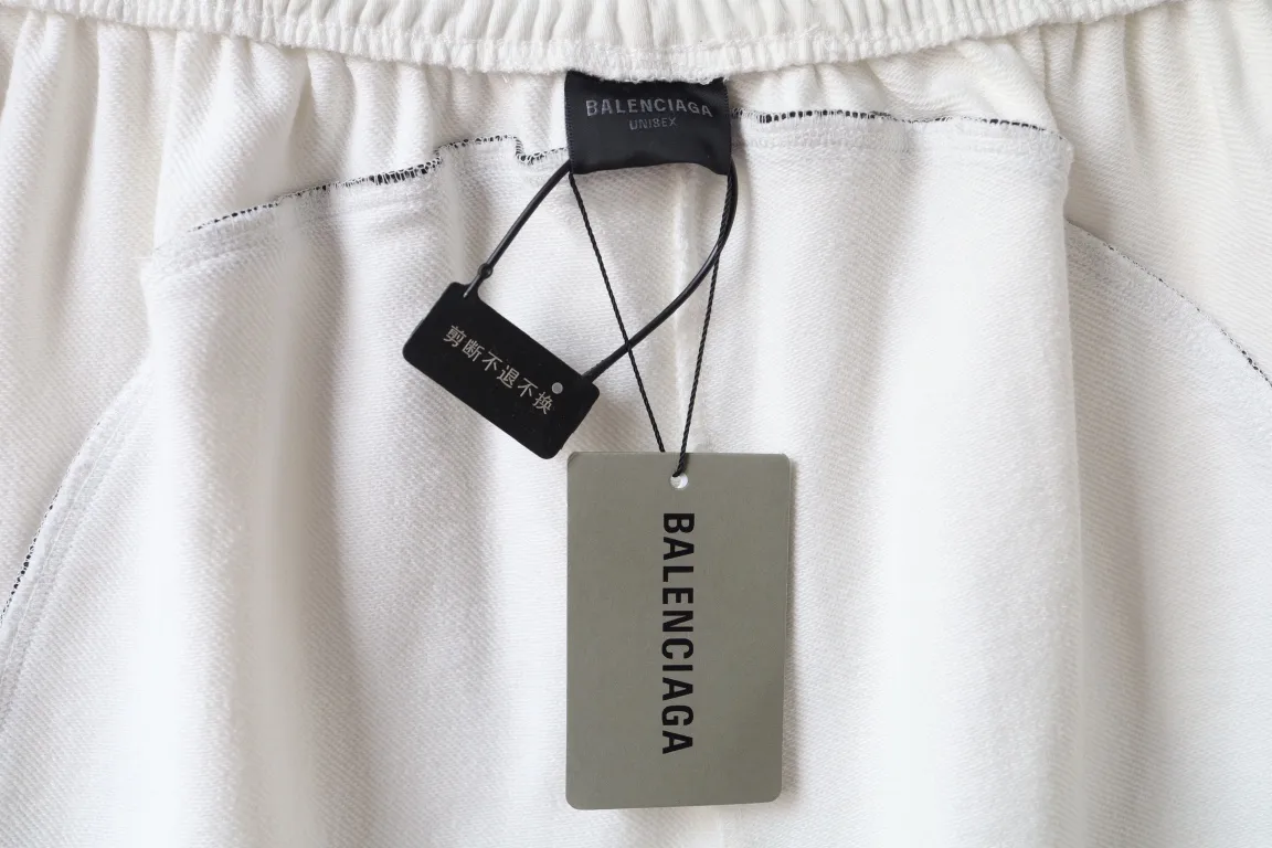 Embroidered Cotton-Jersey Knit Shorts D16522581 — view 9