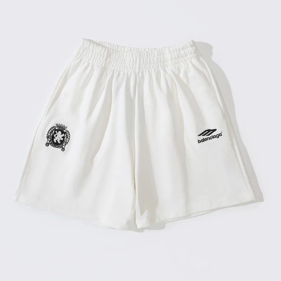 Embroidered Cotton-Jersey Knit Shorts D16522581 — view 10