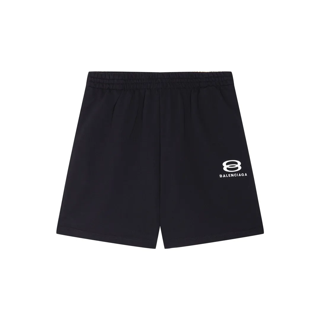Unity Logo Embroidered Cotton Shorts D16522565 — view 10