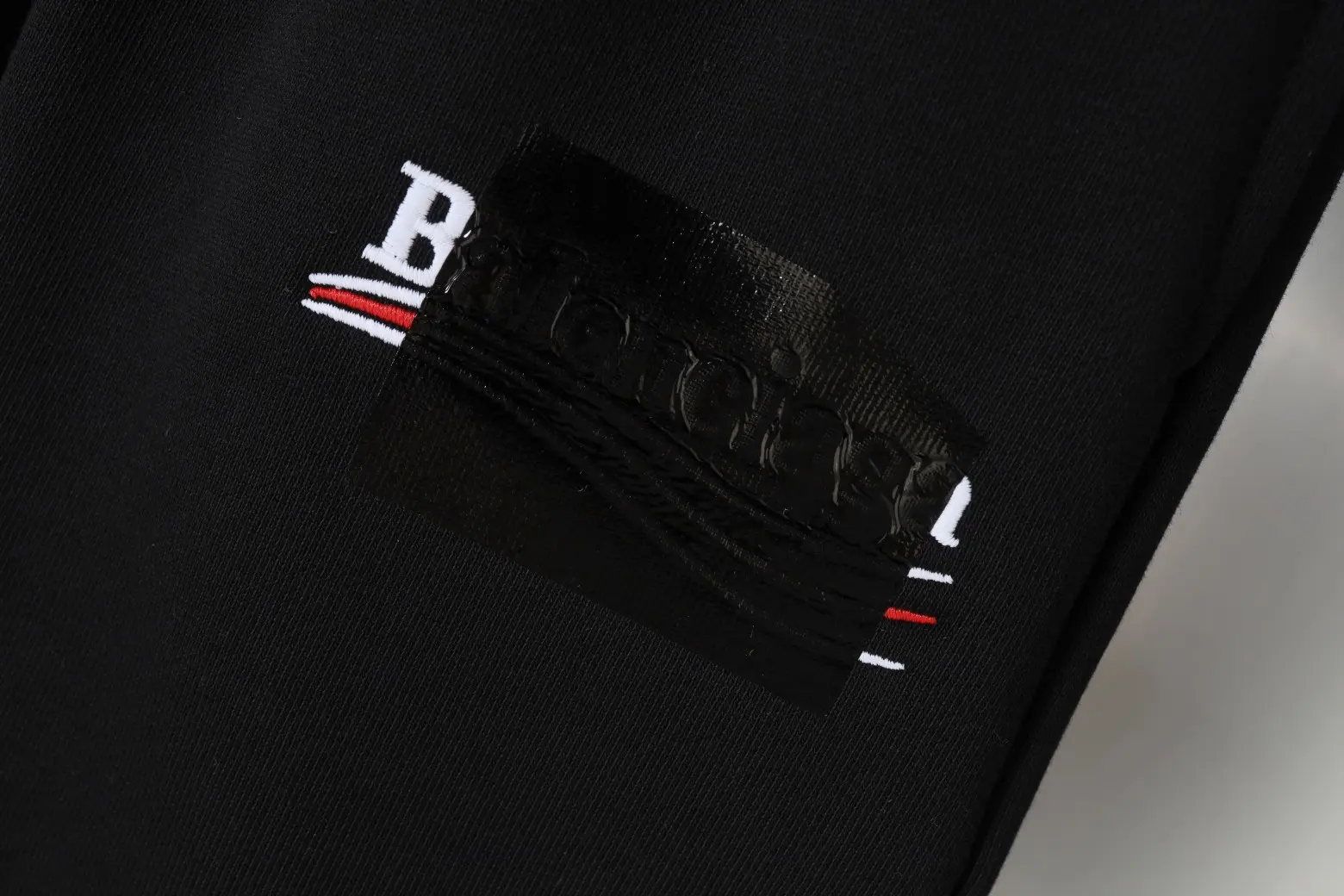Logo Embroidered Cotton Jersey Shorts D16522563 — view 3