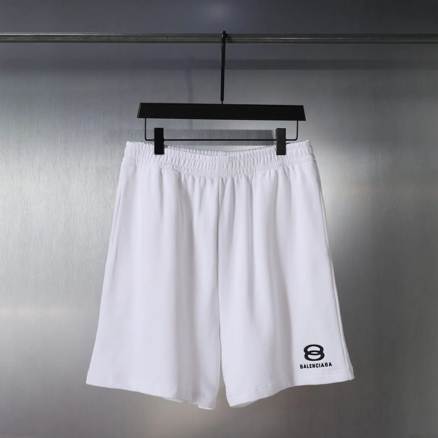 8B Logo Embroidered Cotton Shorts D16520107