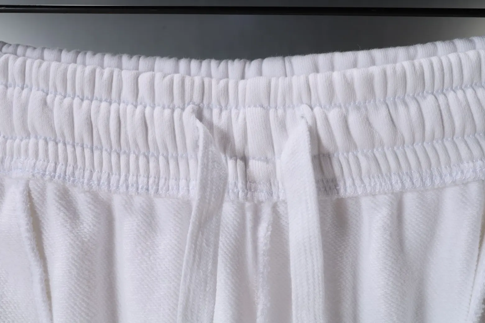 8B Logo Embroidered Cotton Shorts D16520107 — view 8