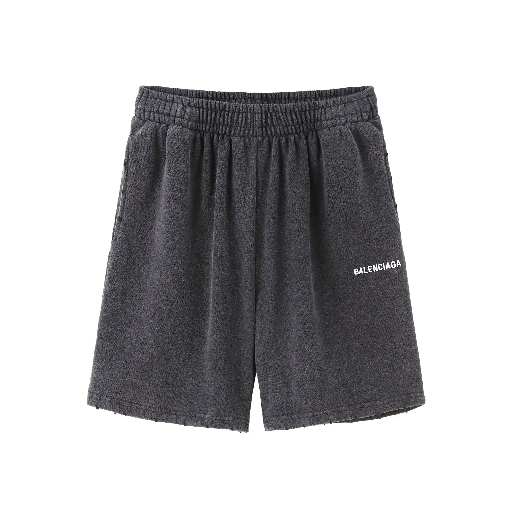 Logo-Embroidered Washed Cotton Shorts D18920110 — view 10