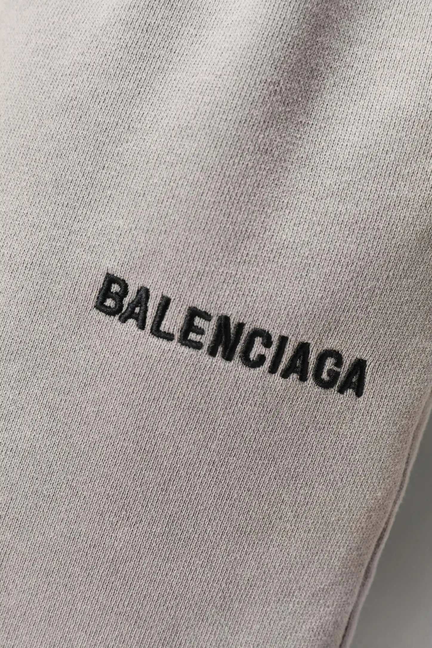 Logo Embroidered Washed Cotton Sweatpants D18920109 — view 5