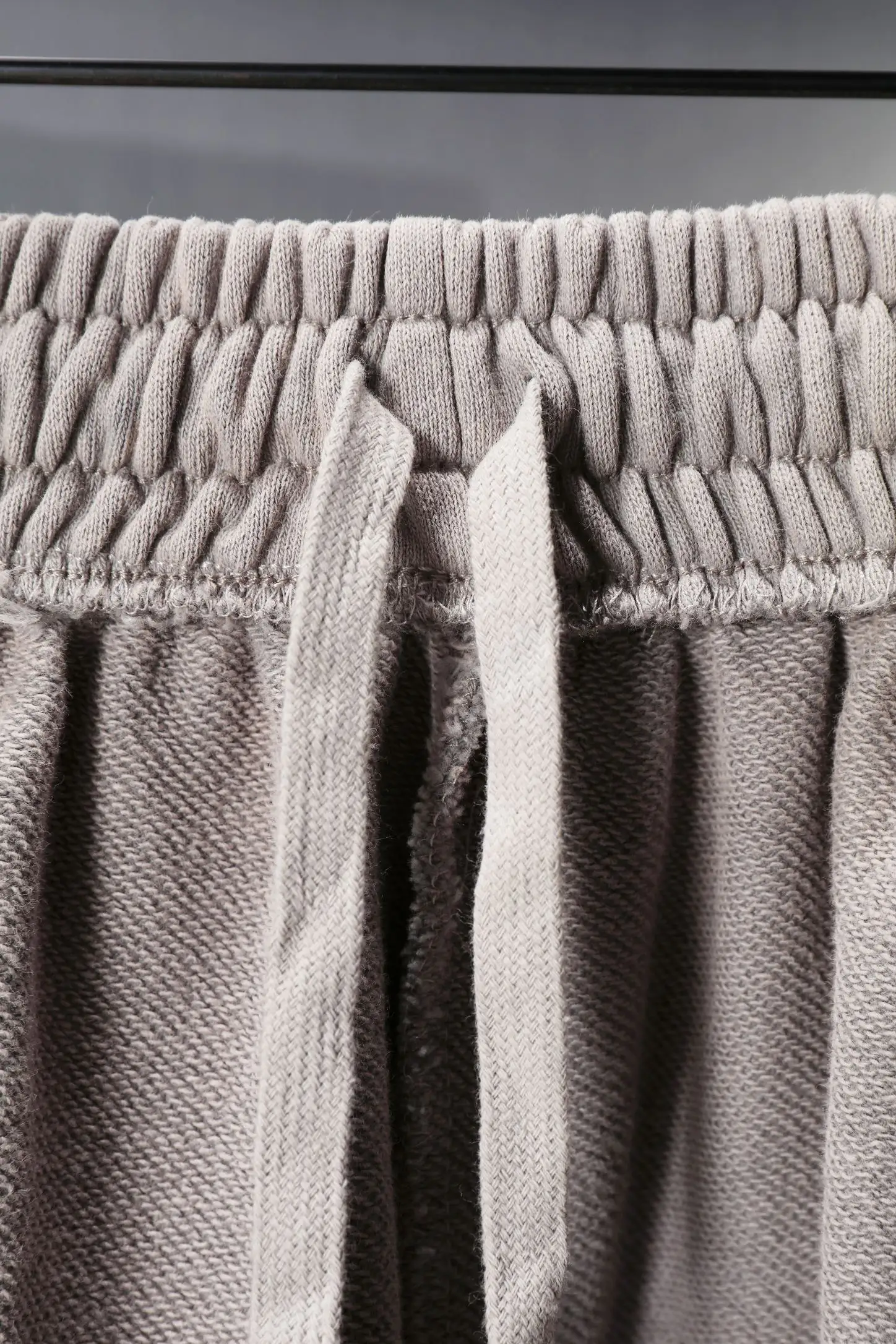 Logo Embroidered Washed Cotton Sweatpants D18920109 — view 7