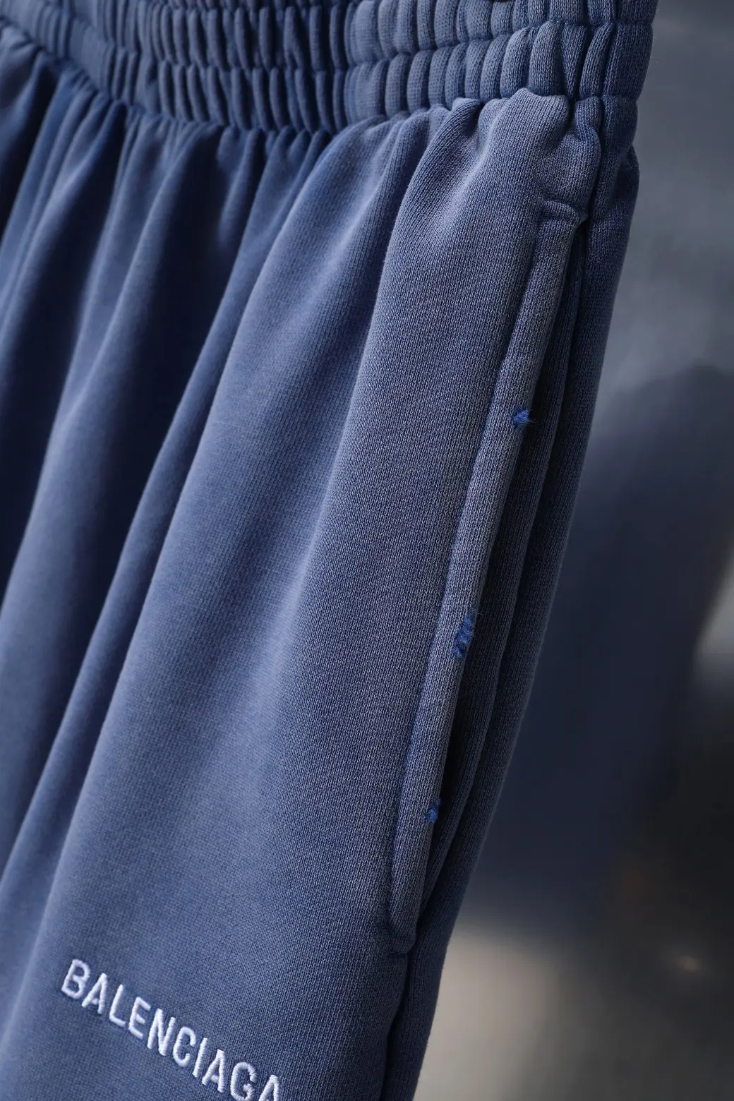 Logo Embroidered Washed Cotton Sweatpants D18920109 — view 27