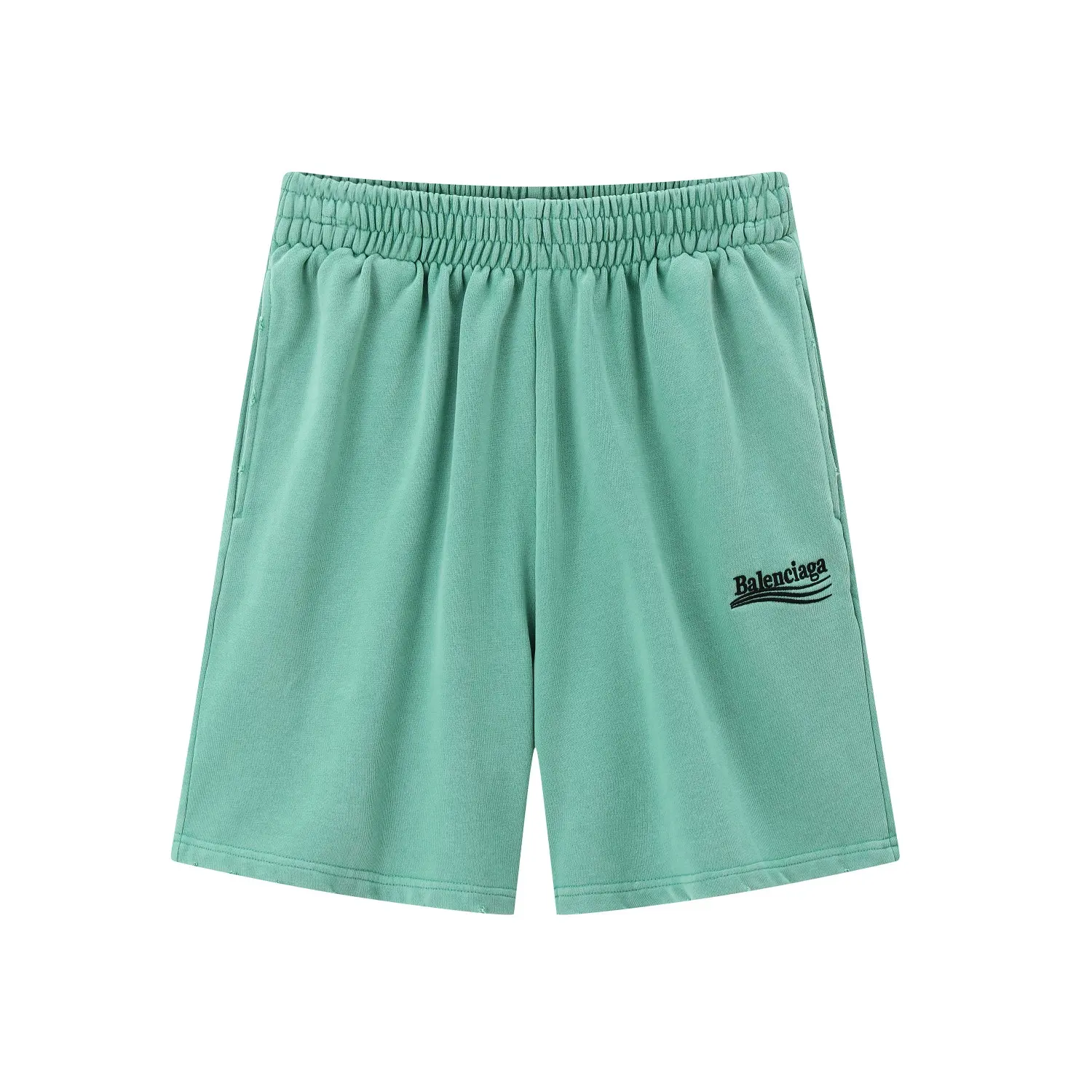 Logo-Embroidered Washed Cotton Sweat Shorts D18920118