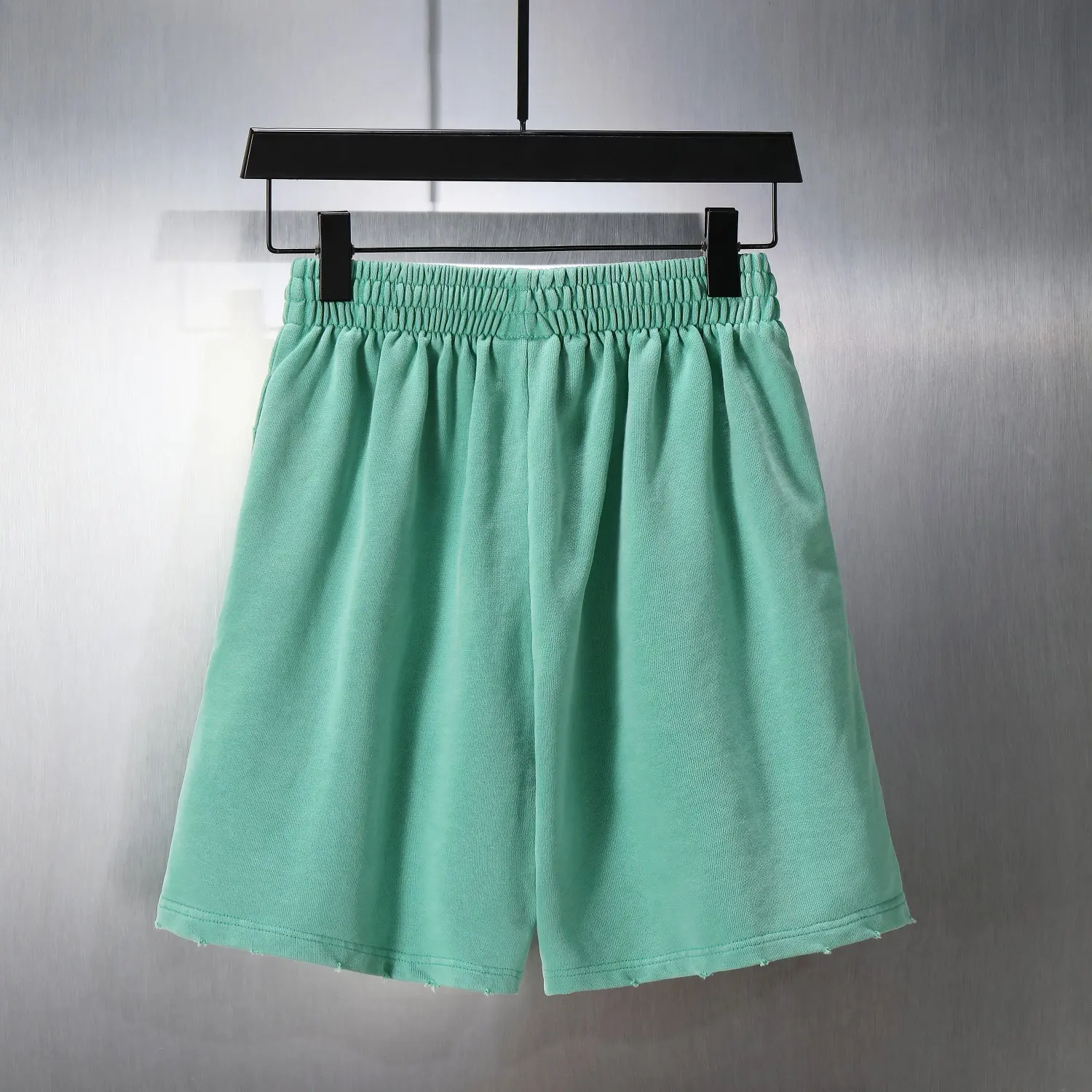 Logo-Embroidered Washed Cotton Sweat Shorts D18920118 — view 11