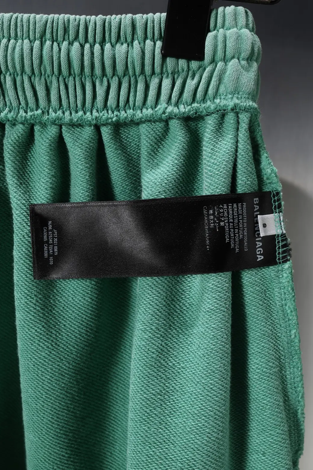 Logo-Embroidered Washed Cotton Sweat Shorts D18920118 — view 18