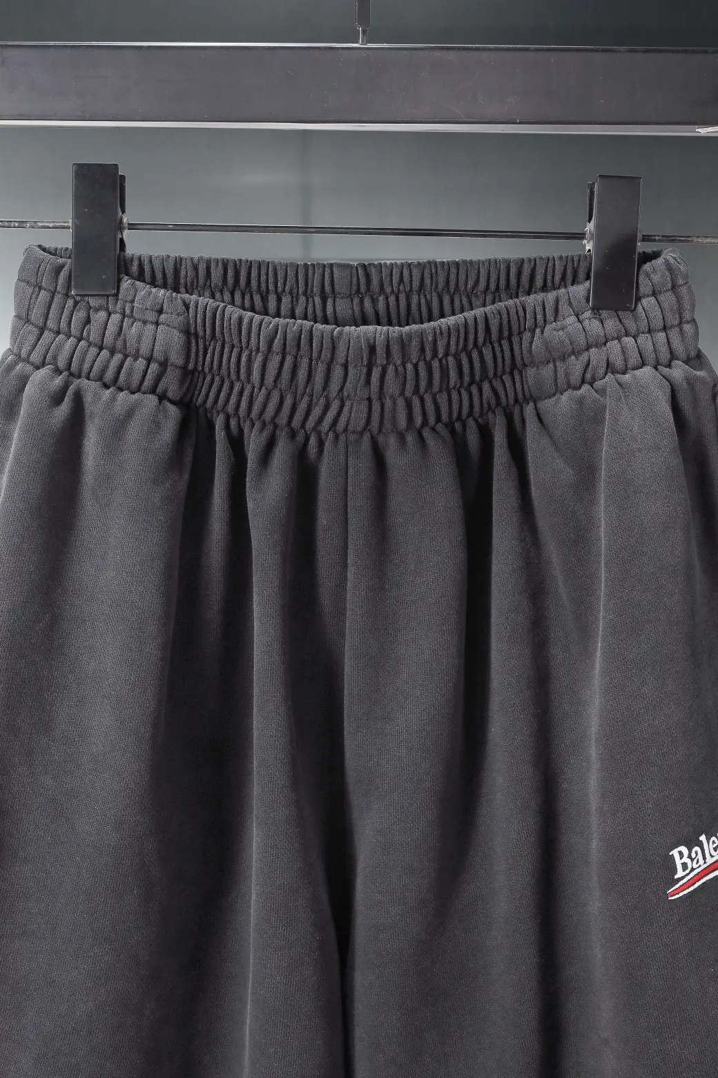 Logo-Embroidered Washed Cotton Sweat Shorts D18920118 — view 30