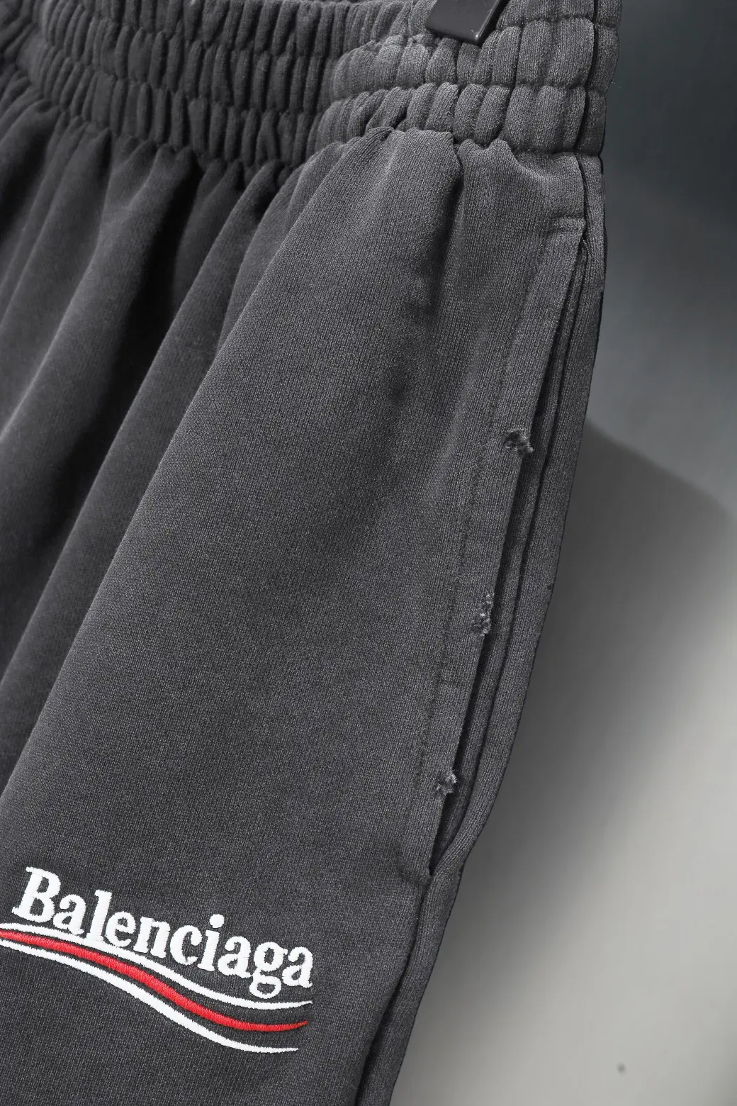 Logo-Embroidered Washed Cotton Sweat Shorts D18920118 — view 31