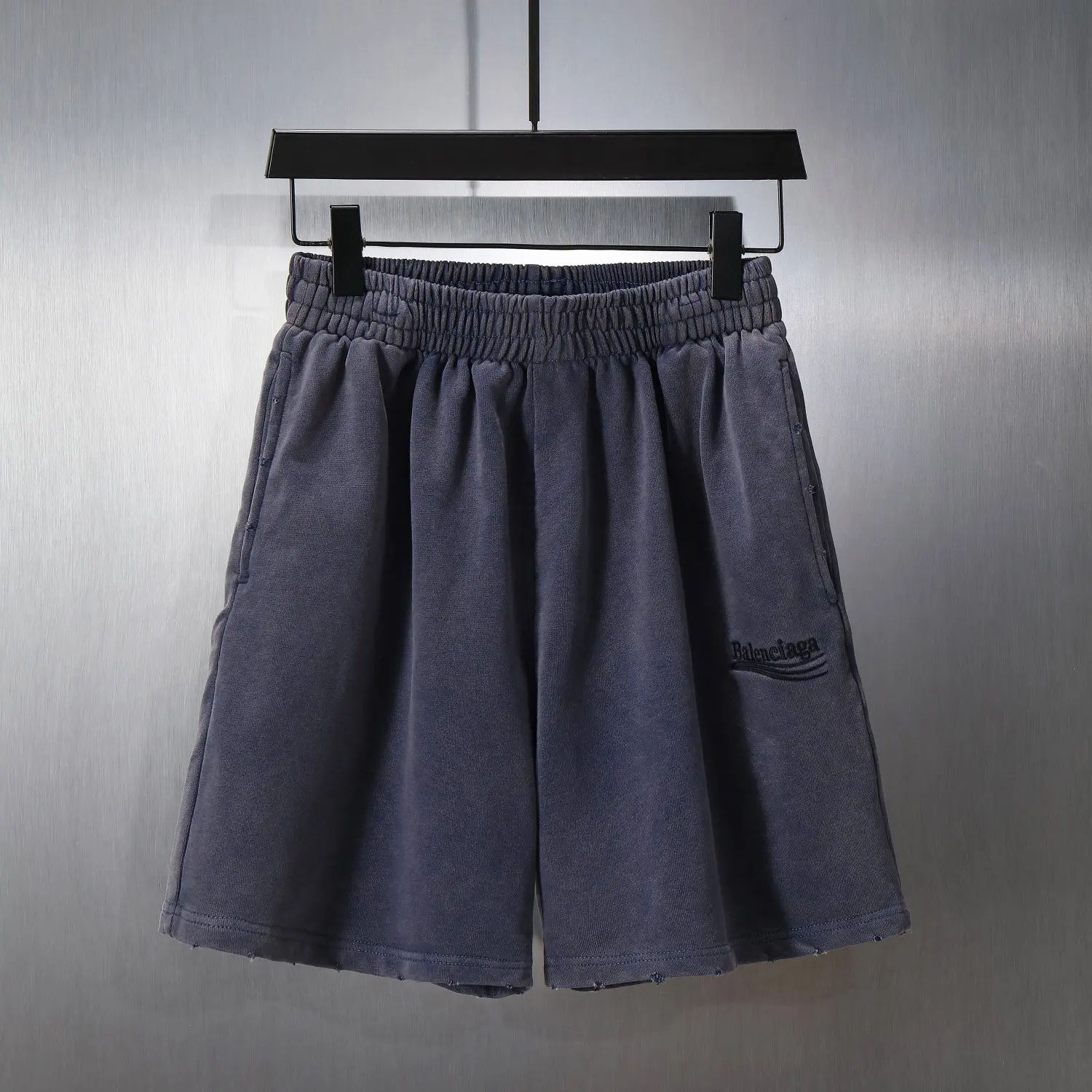 Logo-Embroidered Washed Cotton Sweat Shorts D18920118 — view 37