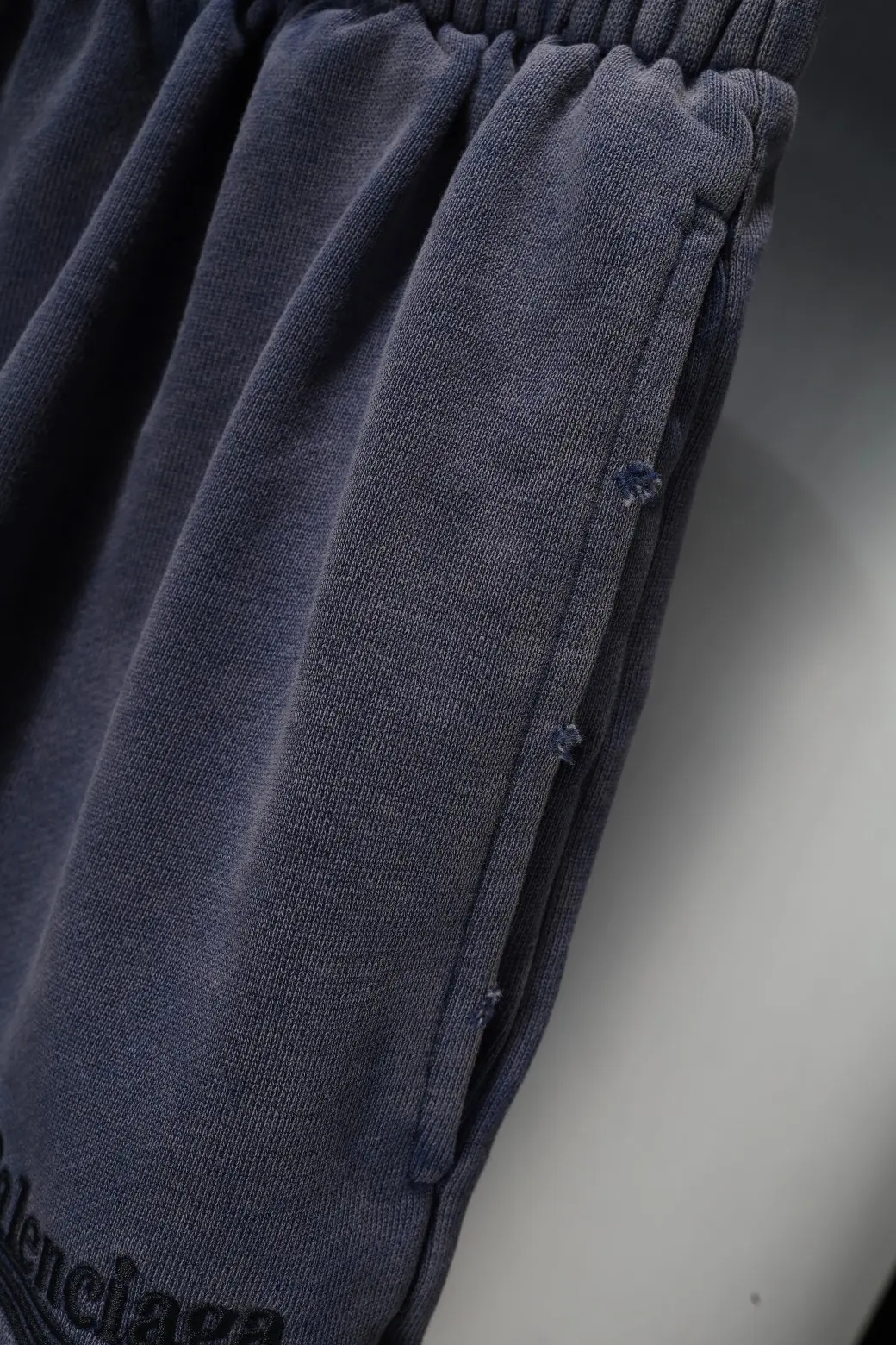 Logo-Embroidered Washed Cotton Sweat Shorts D18920118 — view 40