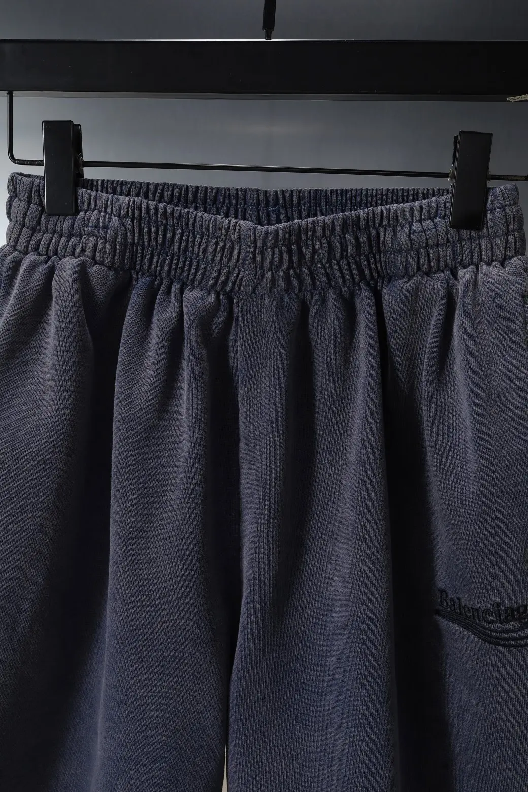 Logo-Embroidered Washed Cotton Sweat Shorts D18920118 — view 42