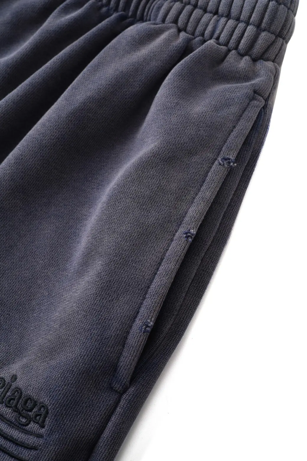Logo-Embroidered Washed Cotton Sweat Shorts D18920118 — view 53