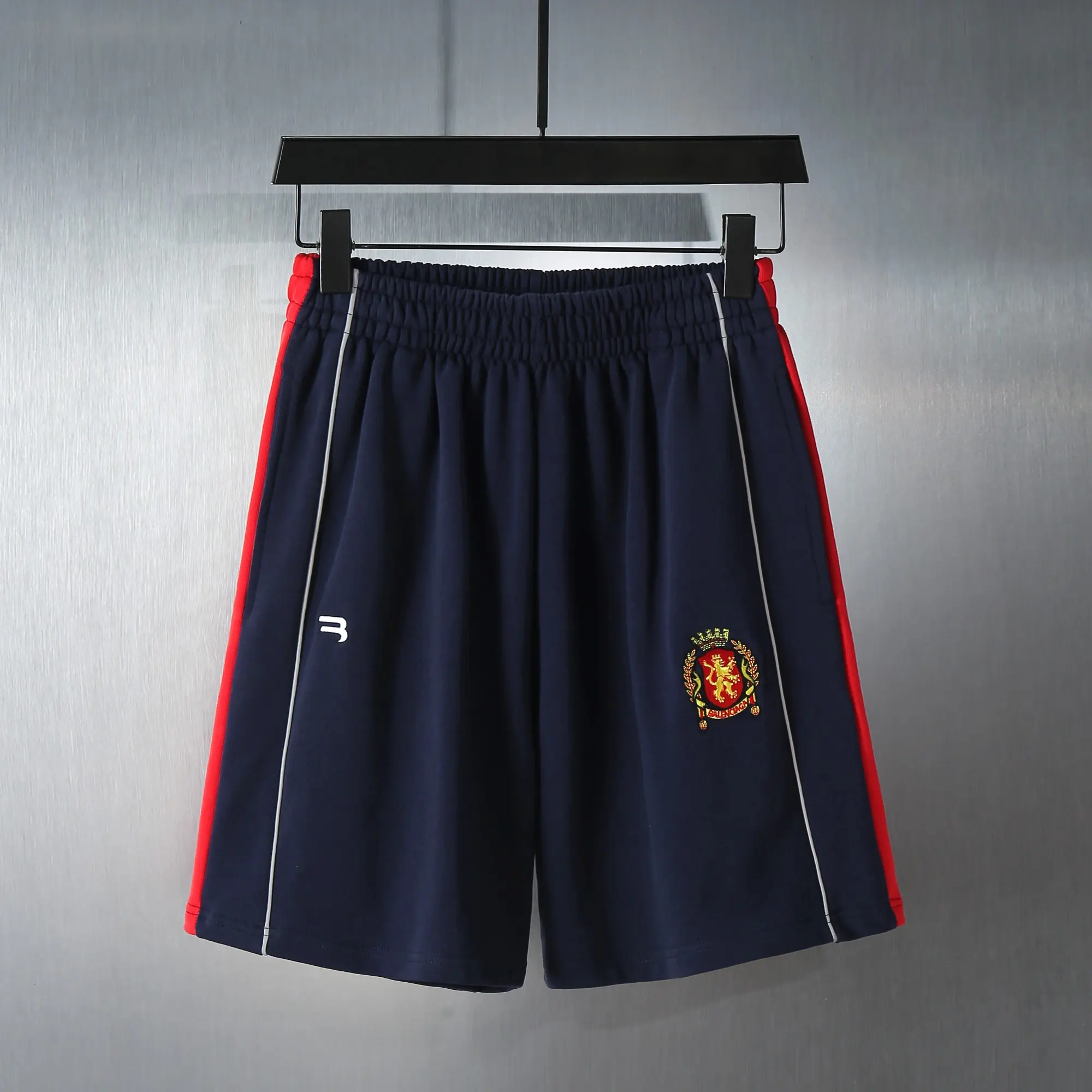 Lion Crest Embroidered Baggy Sweat Shorts D17522561