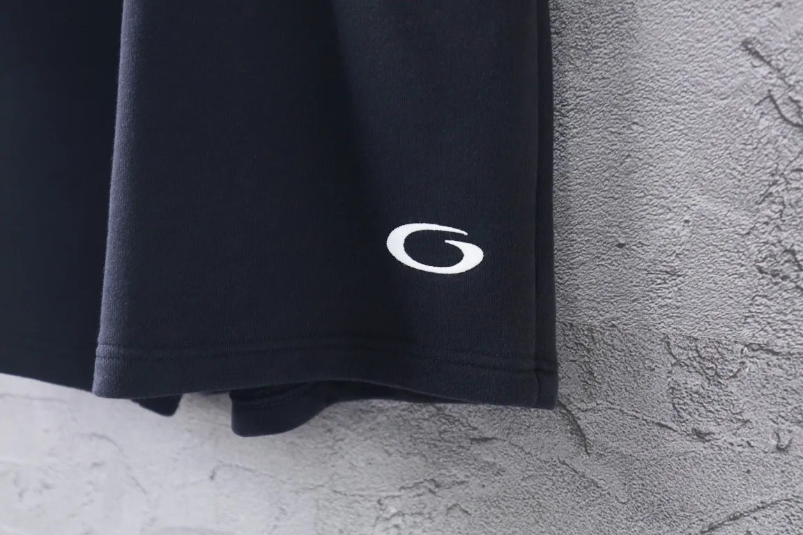 Embroidered Logo Cotton-Blend Sweat Shorts D18522554 — view 4