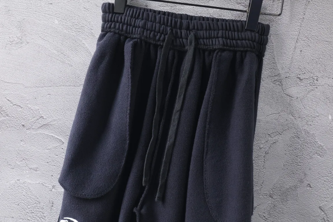 Embroidered Logo Cotton-Blend Sweat Shorts D18522554 — view 5