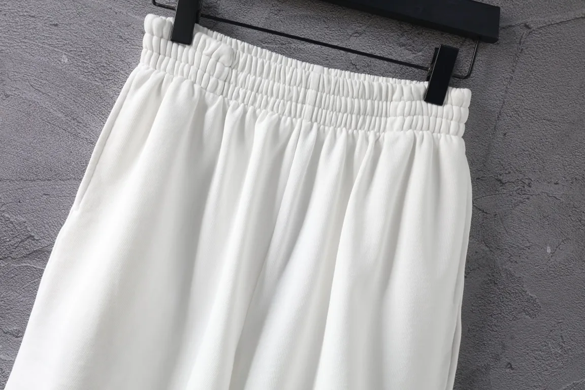 Embroidered Logo Cotton-Blend Sweat Shorts D18522554 — view 24