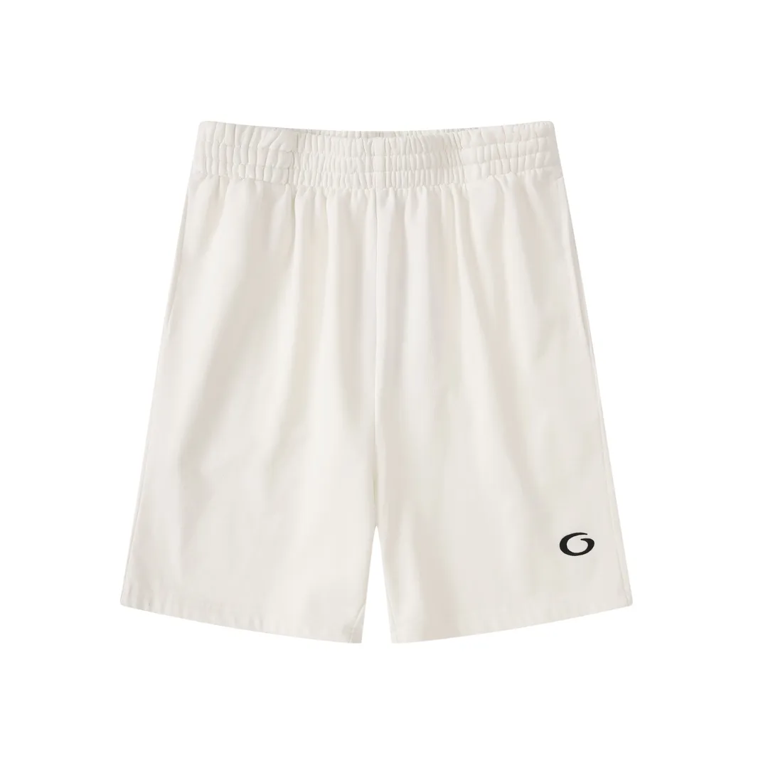 Embroidered Logo Cotton-Blend Sweat Shorts D18522554 — view 29