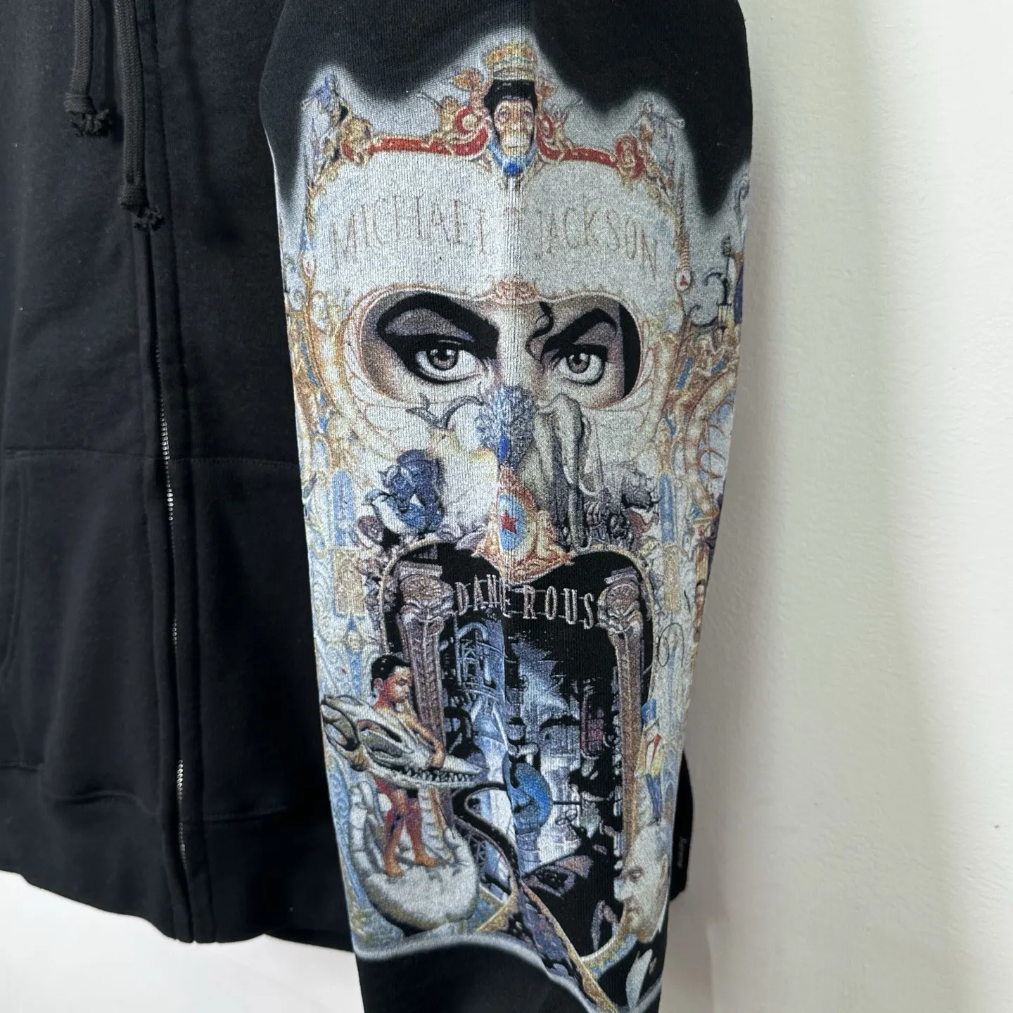 Supreme x Michael Jackson Dangerous Zip-Up Hoodie D12015905 — view 6