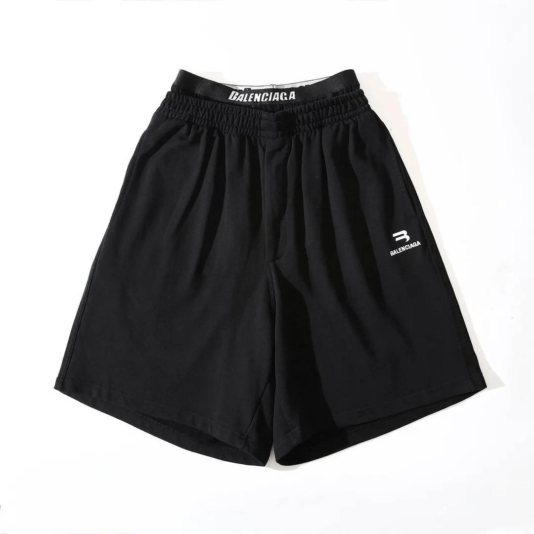 Trompe L'oeil Double-Waistband Sweat Shorts D21922619 — view 10