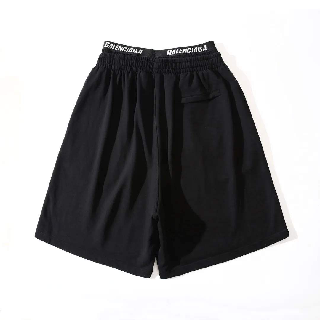 Trompe L'oeil Double-Waistband Sweat Shorts D21922619 — view 11