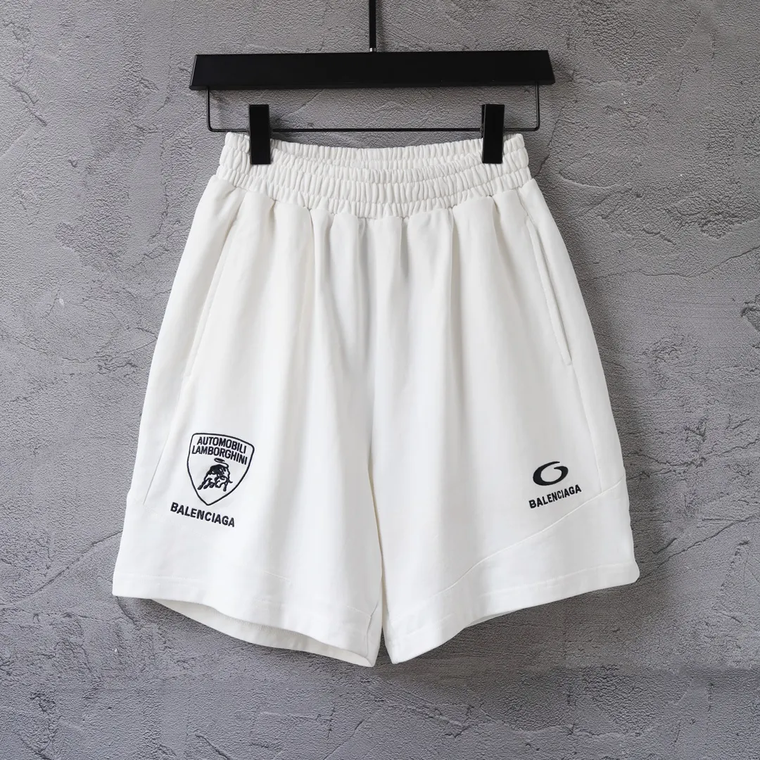 Logo Embroidered Cotton Jersey Shorts D19922598