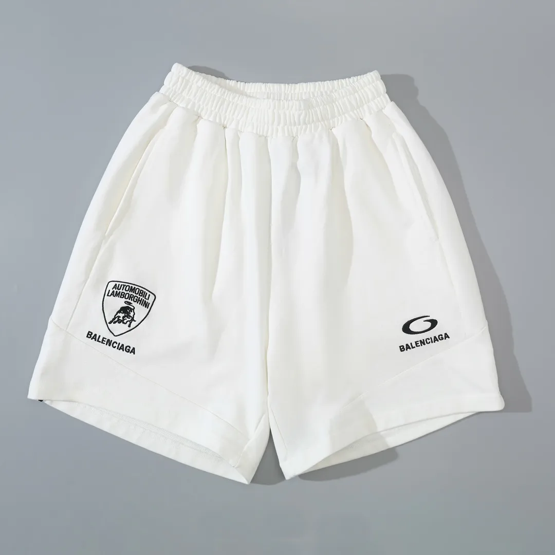 Logo Embroidered Cotton Jersey Shorts D19922598 — view 10