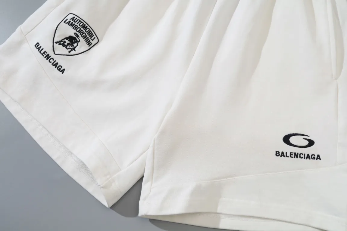 Logo Embroidered Cotton Jersey Shorts D19922598 — view 13