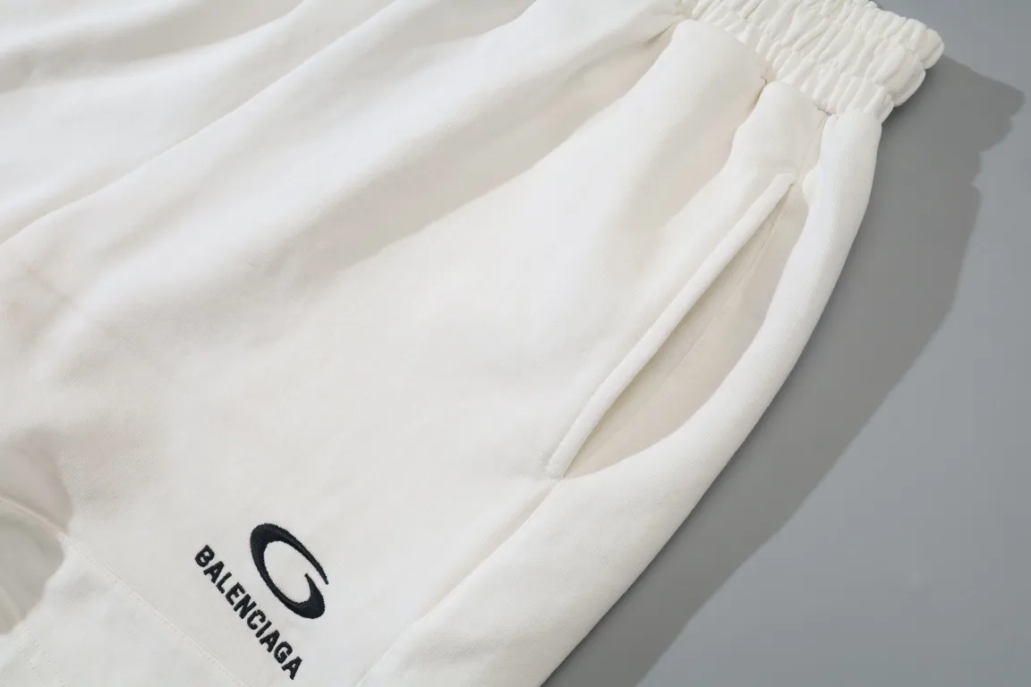 Logo Embroidered Cotton Jersey Shorts D19922598 — view 14