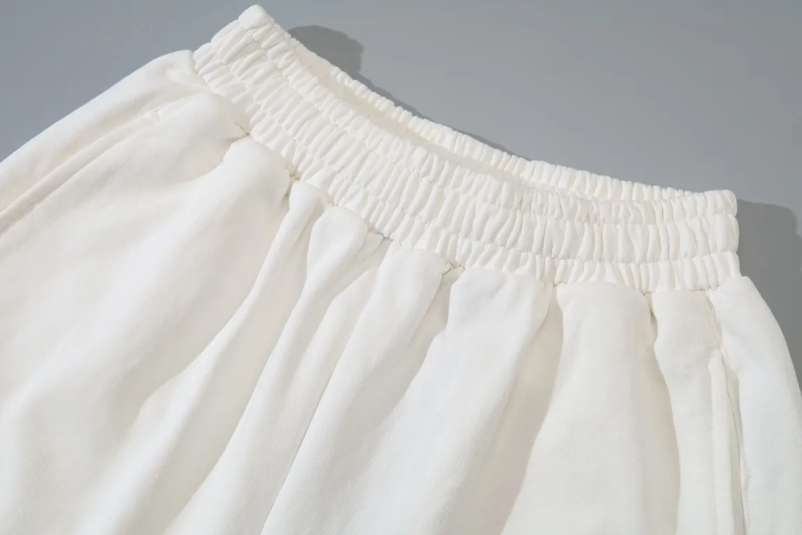 Logo Embroidered Cotton Jersey Shorts D19922598 — view 15