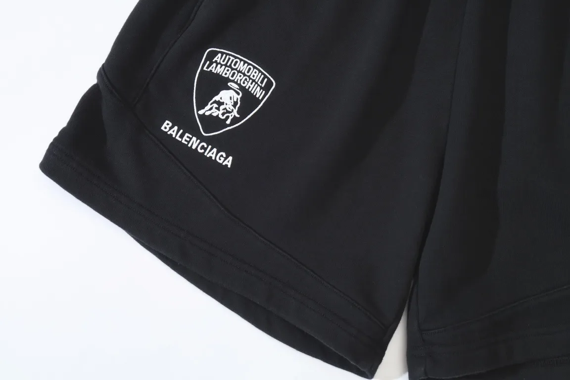Logo Embroidered Cotton Jersey Shorts D19922598 — view 30
