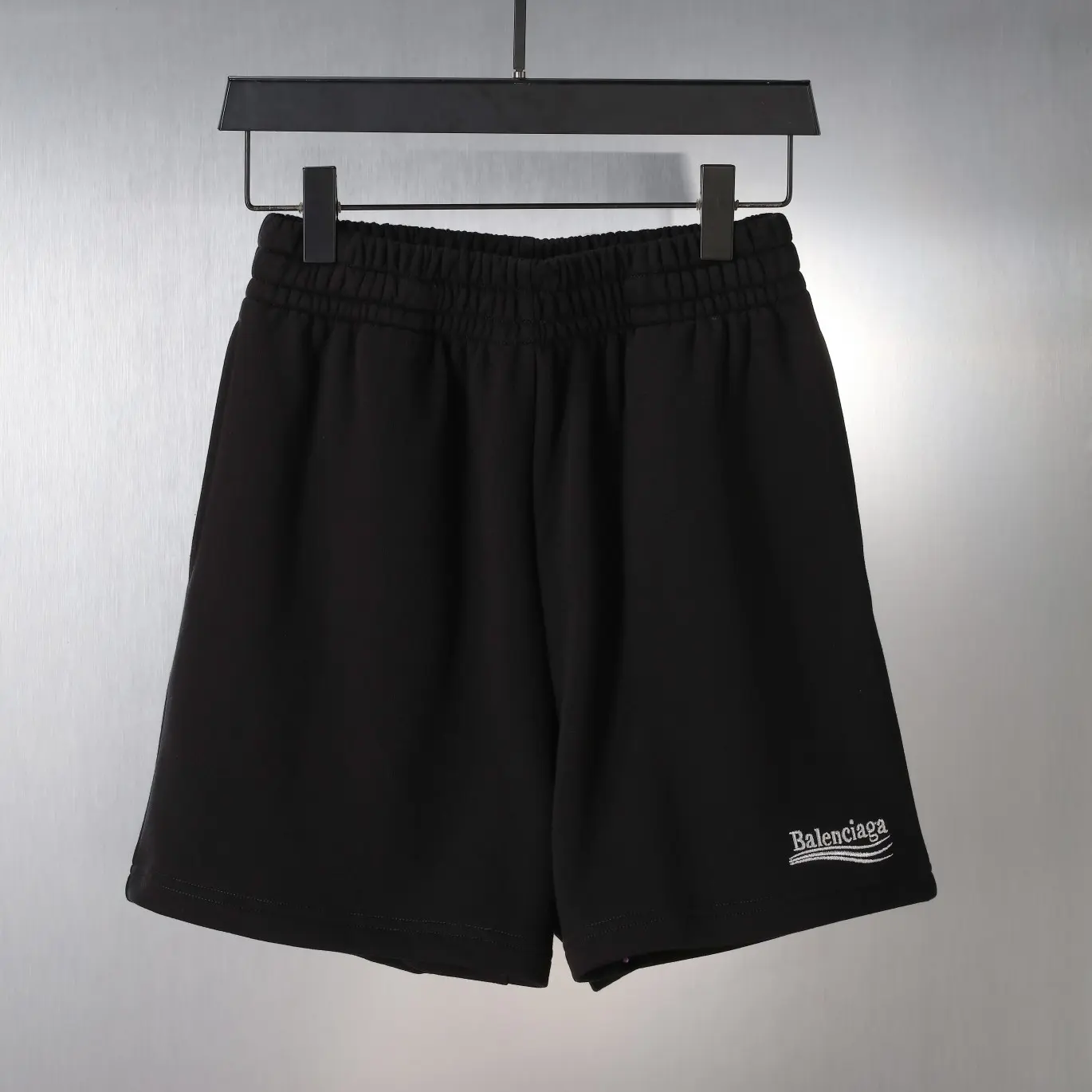Political Campaign Logo Embroidered Sweat Shorts D16522562