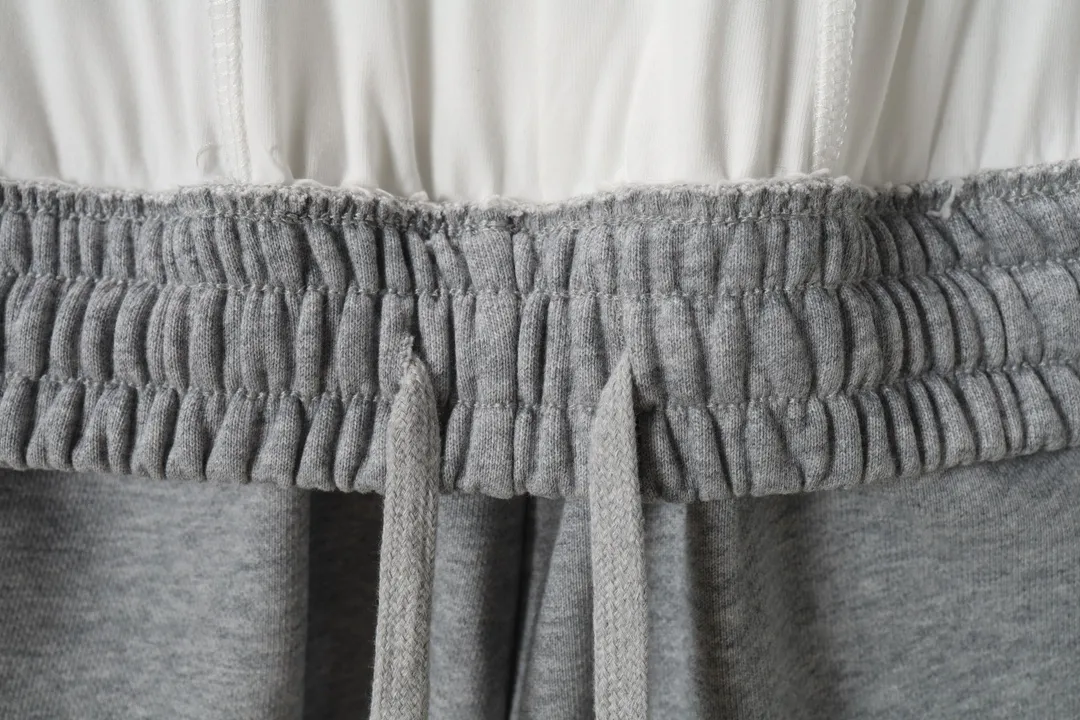 Trompe L'oeil Layered Logo Sweat Shorts D20522579 — view 6