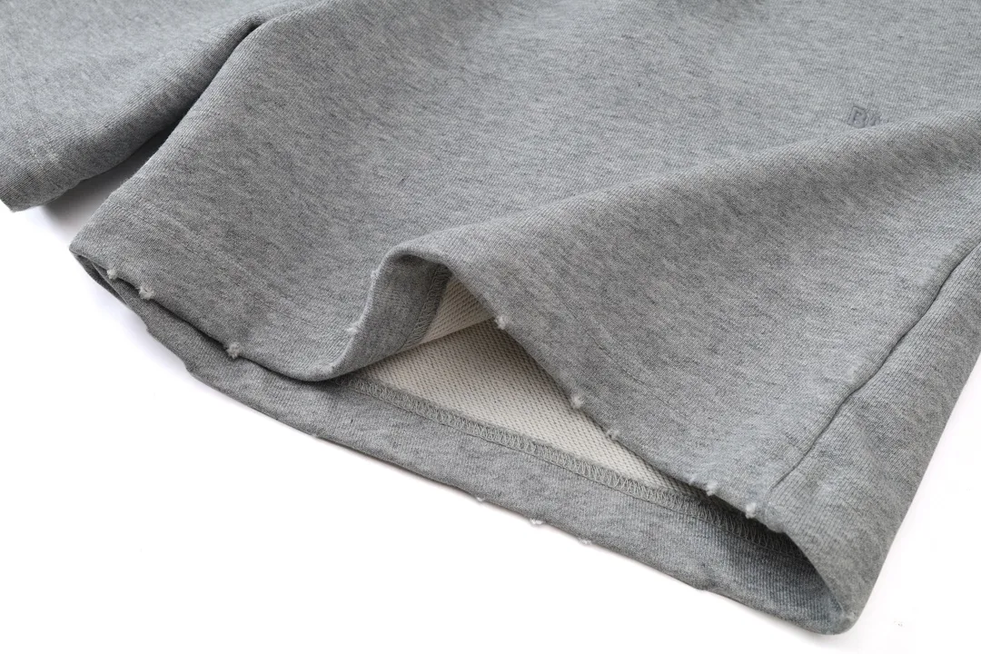 Trompe L'oeil Layered Logo Sweat Shorts D20522579 — view 14