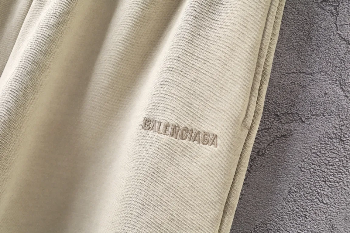 Logo Embroidered Cotton-Jersey Shorts D19922551 — view 3