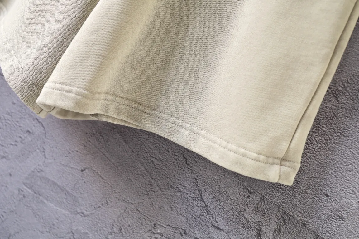 Logo Embroidered Cotton-Jersey Shorts D19922551 — view 5