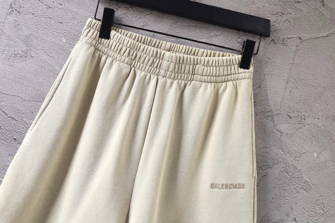 Logo Embroidered Cotton-Jersey Shorts D19922551 — view 7