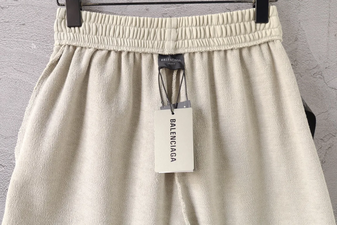 Logo Embroidered Cotton-Jersey Shorts D19922551 — view 9