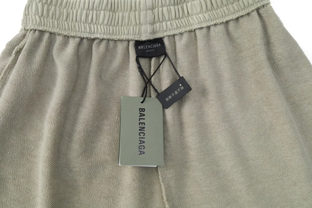 Logo Embroidered Cotton-Jersey Shorts D19922551 — view 17