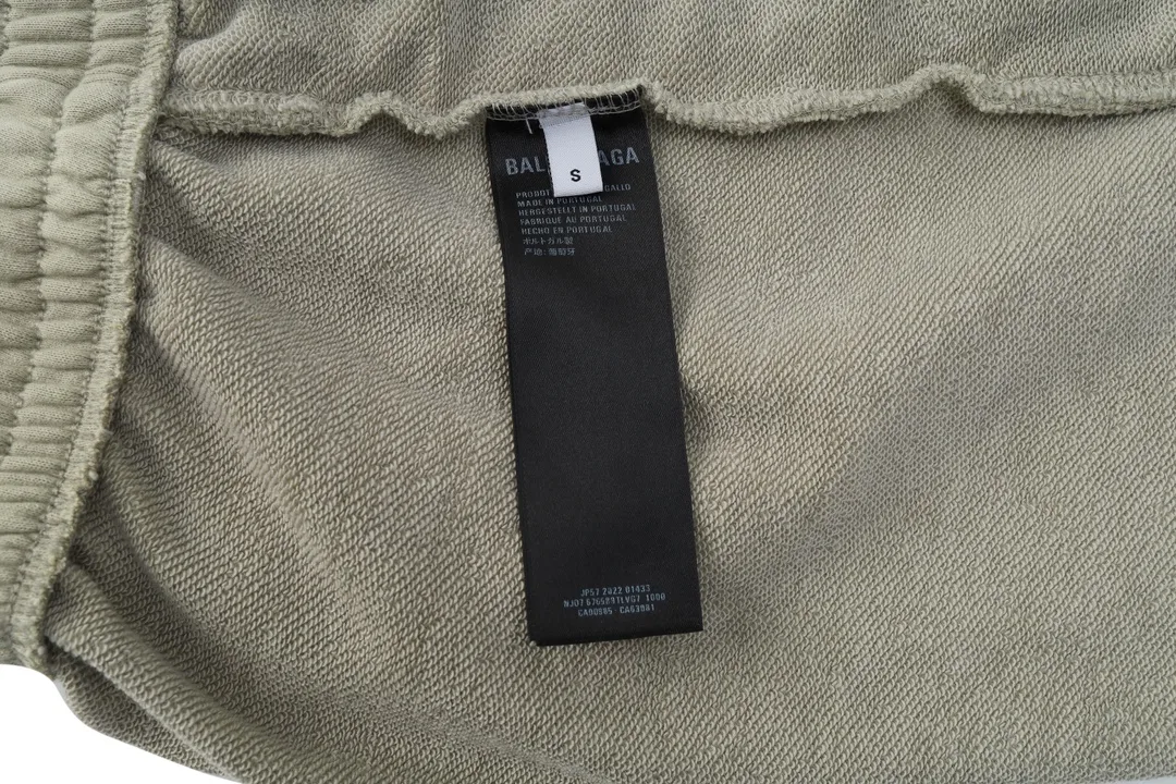 Logo Embroidered Cotton-Jersey Shorts D19922551 — view 18