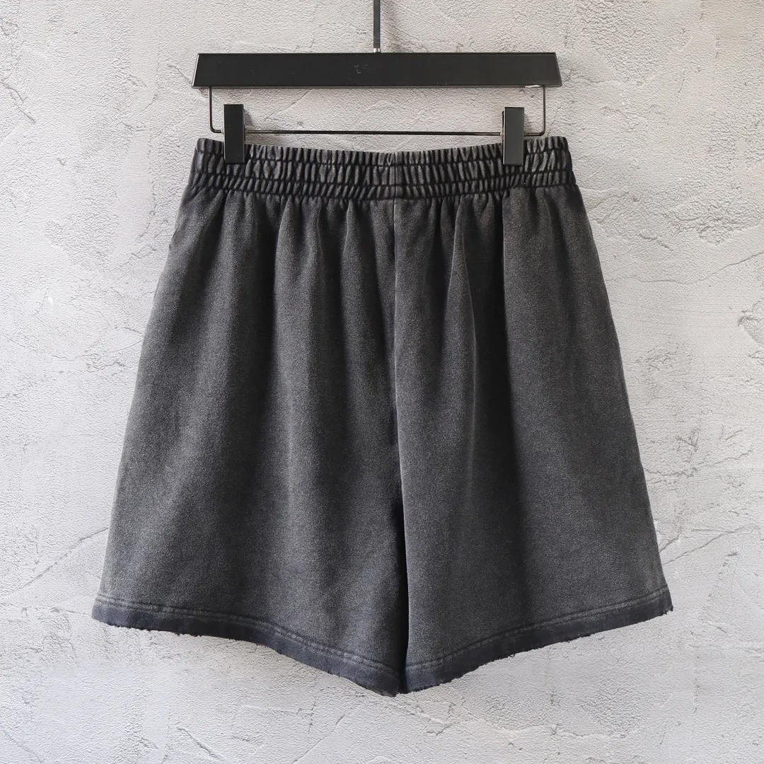 Embroidered Washed Cotton Jersey Shorts D19922550 — view 2